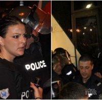 Скандал! Полицайката от 