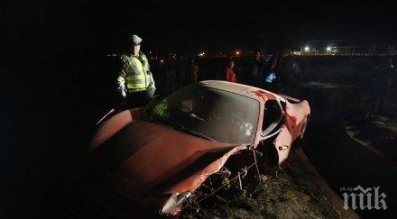 арестуваха видал катастрофира пиян