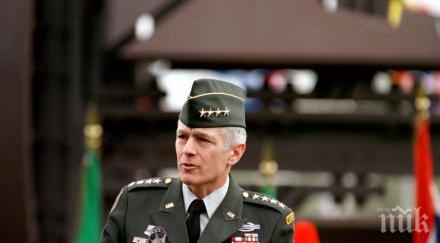 първо пик ген уесли кларк кандидат вицепрезидент сащ бившият главнокомандващ застава хилъри клинтън