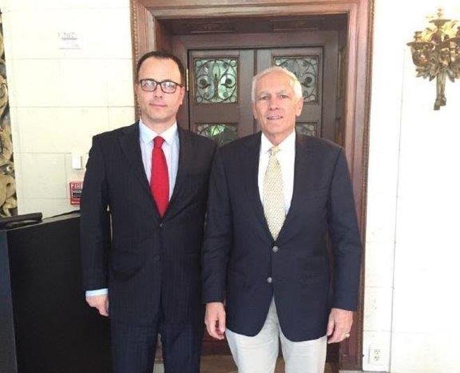 Стоян Мавродиев се срещна с генерал Уесли Кларк