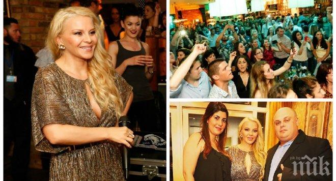 Деси Слава развълнува българите в Лондон