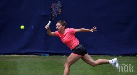 симона халеп продължава напред бирмингам победи чехкиня