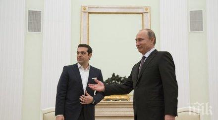 индипендънт отчаяните гърци обръщат помощ владимир путин момент страната ръба банкрута
