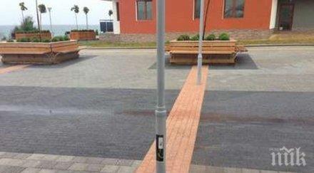 страховит екшън приморско вандали потрошиха новия подход плажа убиха дете