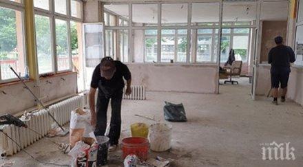 започна ремонтът наводнената година цдг звездица добрич