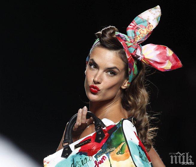 Алесандра Амброзио се съблече в теленовела