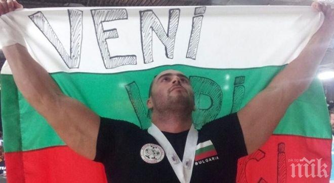 Ицо Мусков с два сребърни медала на европейското по силов трибой