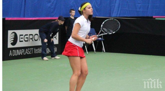 Виктория Томова се класира на четвъртфинал на турнир в Ниш