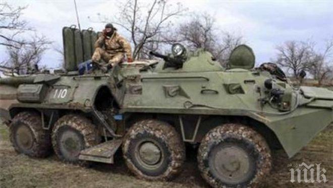 Най-малко 4 души са загинали, след като бронирана бойна машина се е врязла в кафене в Луганск