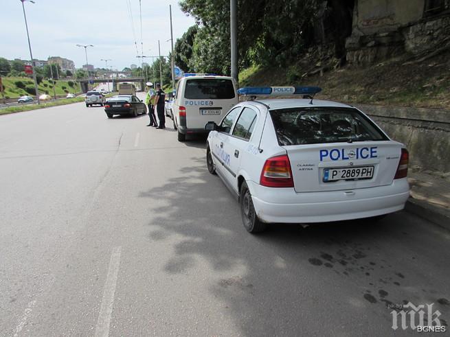 Полицейски проверки за скорост и документи вървят в Русе