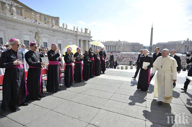 Папата призова света да предприеме мерки срещу климатичните промени 
