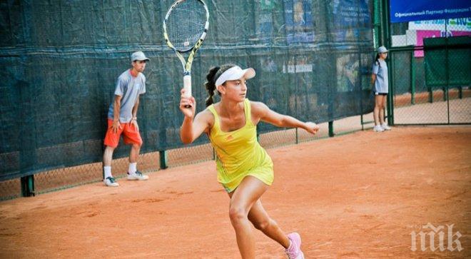 Петя Аршинкова се класира за четвъртфиналите на тенис турнира в Ниш