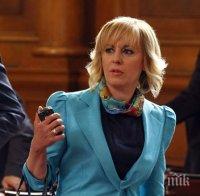 Мая Манолова за референдума: Плевнелиев спекулира с очакванията на хората