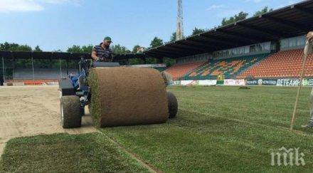 литекс завършване реконструкцията стадиона