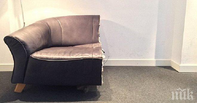 Ядосан мъж сряза всичко наполовина заради своята бивша приятелка