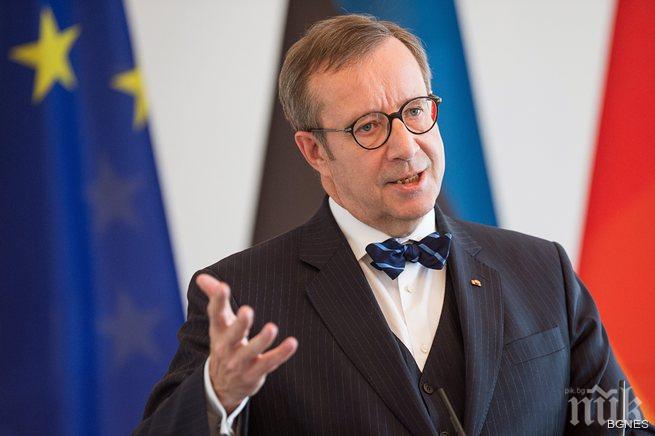 Естонският президент осмя Украйна