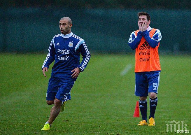 Масчерано: Нормално е, когато Меси стане Играч на мача