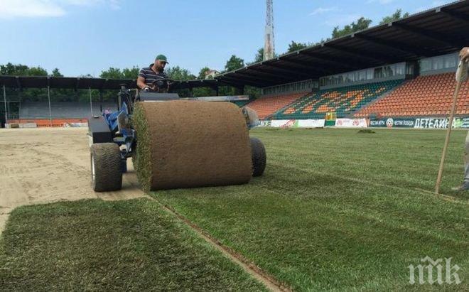 Литекс пред завършване на реконструкцията на стадиона