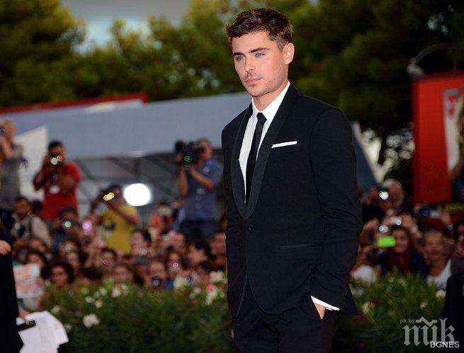 Зак Ефрон се прави на Тарзан