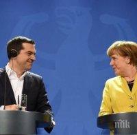 Ципрас представи на Меркел, Оланд и Юнкер гръцките предложения за споразумение по дълговата криза

