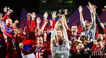 хиляди сърби посрещнаха световните шампиони белград