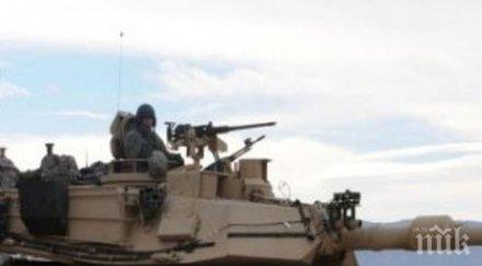 американски танк бургаското летище