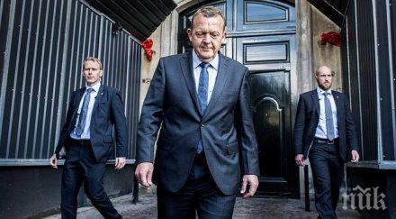 пътят новото правителство дания криволичи вдясно