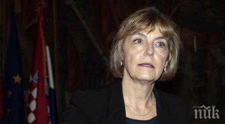 хърватският министър външните работи европейският съюз концентрирано работи македония