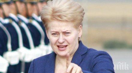 президентът литва нападна гърците туитър