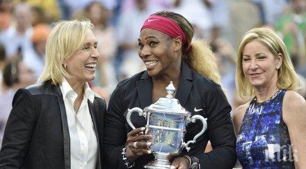 крис евърт серина великата всички времена