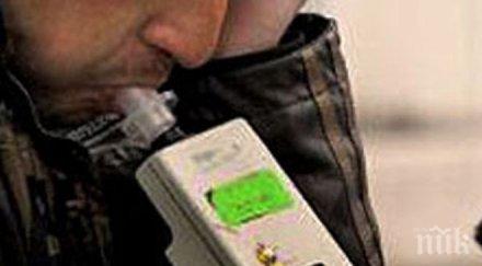 рекордьор спипаха мъртвопиян шофьор столицата дрегерът отчете 558 промила алкохол