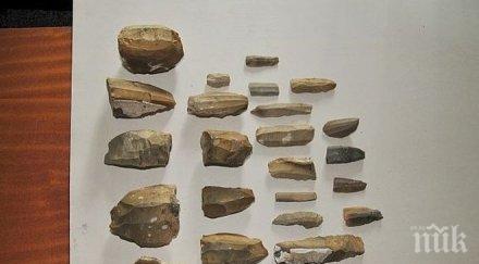 цех сечива кремък века откриха каменово