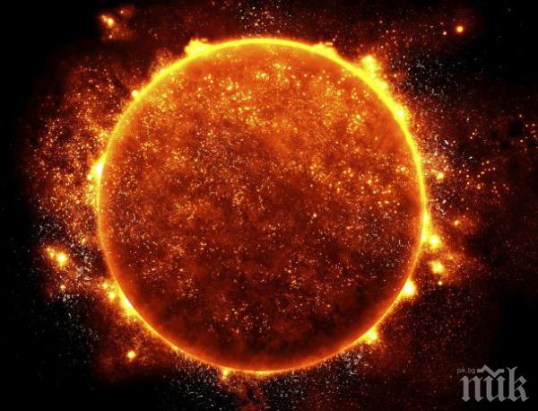 На Слънцето е регистрирано мощно слънчево изригване 