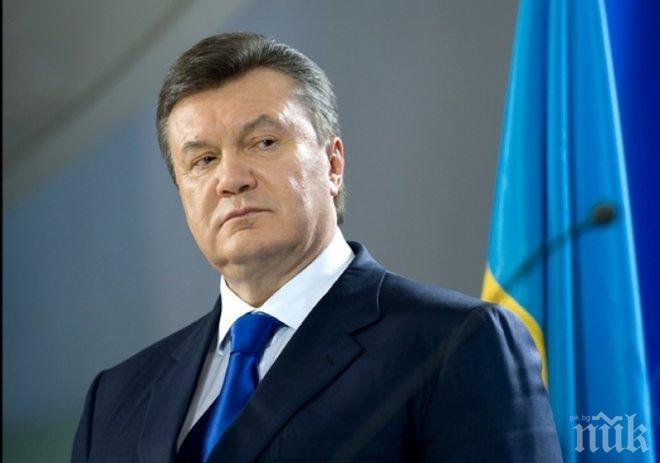 Виктор Янукович определи като трагедия присъединяването на Крим към Русия