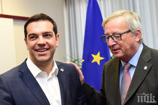 Ципрас ще моли Юнкер за помощ преди извънредна среща на върха в ЕС