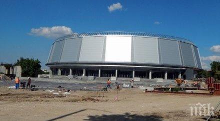 пейчев довършителни работи остават арена русе месец откриването