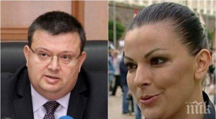 скандалната полицайка витанова мощна подкрепа цацаров защити библейски мотив безгрешен пръв хвърли камък