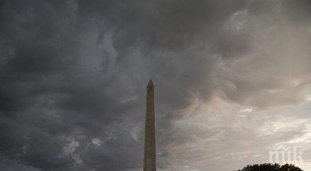 силна буря тежката жега стовари вашингтон