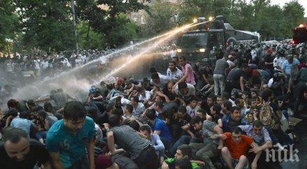 хиляди арменци протестират поскъпване тока