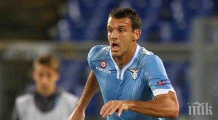 лацио раздели аржентински защитник