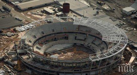 олимпийският парк рио далеч завършения вид