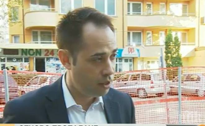 Нова дупка се отвори на бул. Черни връх в София