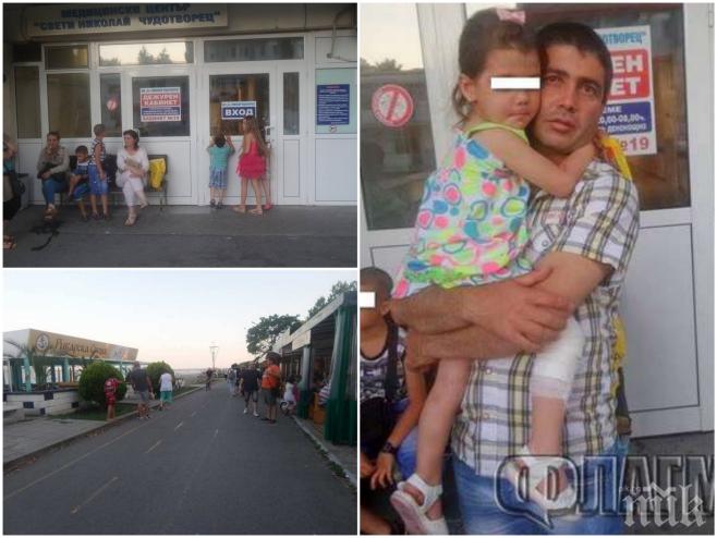 Бургас изтръпна: Руснак помете с бясна скорост 2-годишно момиченце на пешеходна алея 