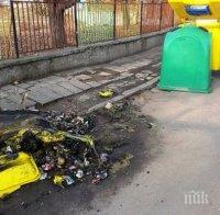 Събират опасни отпадъци от домакинства на столичния бул. 