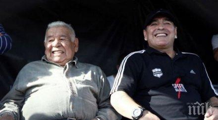 почина бащата диего марадона