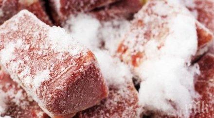 китайските власти конфискуваха годишно замразено месо