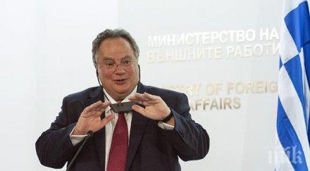 министърът външните работи гърция посещение белград