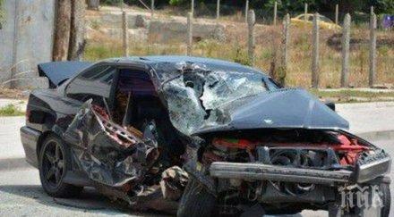 свирепа катастрофа пловдив шестима души пострадаха челен удар