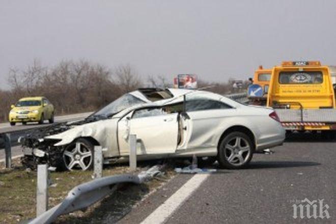 Адска катастрофа край Пловдив, има загинал