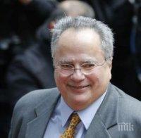 Гръцки министър се среща утре с посланиците на ЕС, САЩ, Китай, Русия и Израел